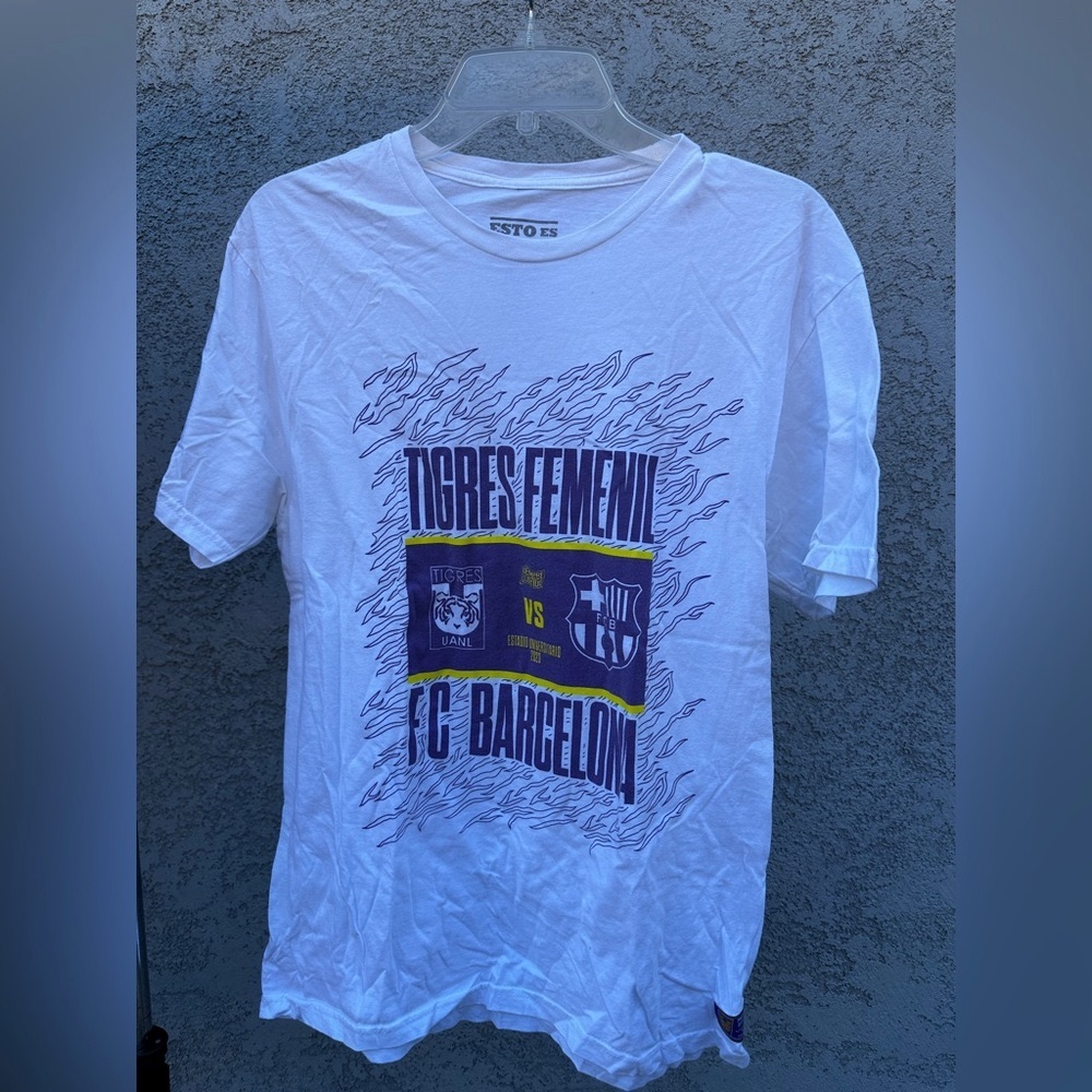 Tigres Femenil vs FC Barcelona Shirt